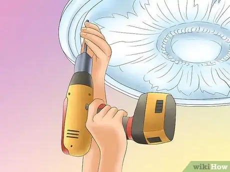 Imagen titulada Put Up a Ceiling Rose Step 9