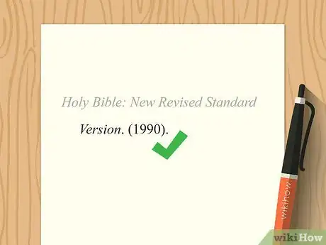 Imagen titulada Cite the Bible in APA Step 7
