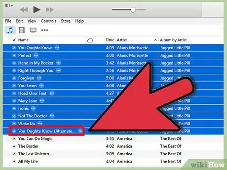 Imagen titulada Select Multiple Songs in iTunes Step 3