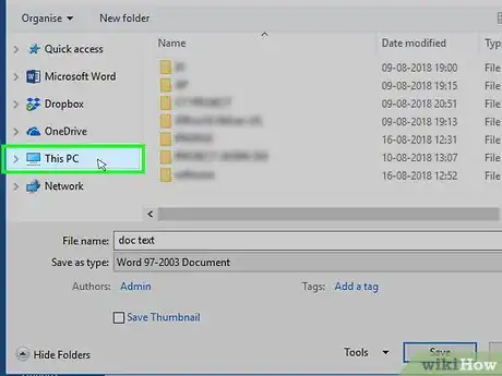 Imagen titulada Convert Docx to Doc Step 8