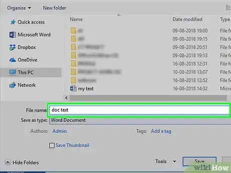 Imagen titulada Convert Docx to Doc Step 5