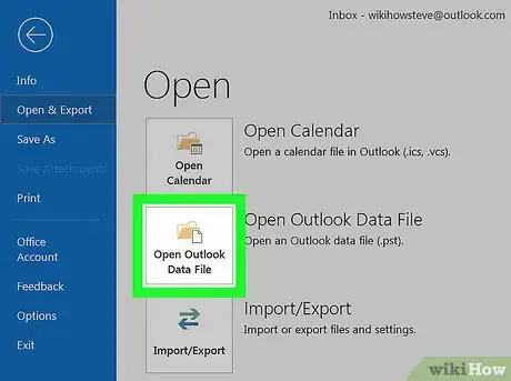 Imagen titulada Access Archived Emails in Outlook Step 16