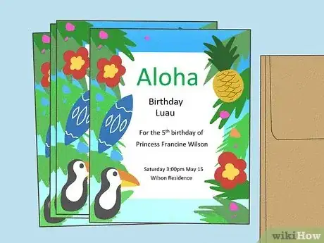 Imagen titulada Plan a Hawaiian Luau Birthday Party for Kids Step 9