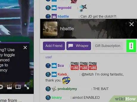 Imagen titulada Block Someone on Twitch Step 6