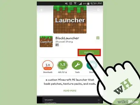 Imagen titulada Summon Herobrine on Minecraft PE Using a Mod Step 1
