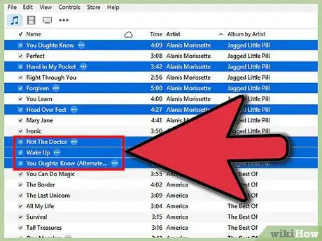 Imagen titulada Select Multiple Songs in iTunes Step 7