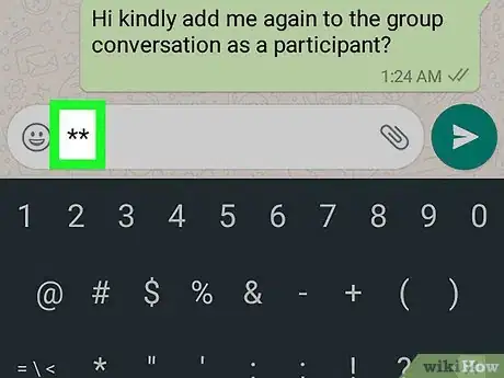 Imagen titulada Use Text Effects on WhatsApp on Android Step 9