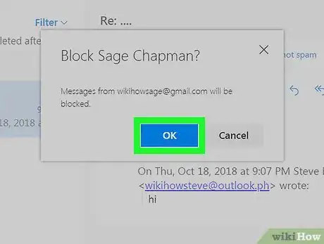 Imagen titulada Block a Contact on Outlook Mail Step 21