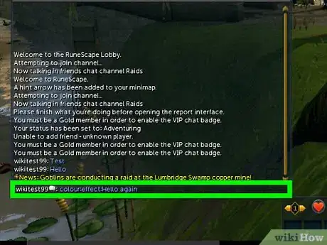 Imagen titulada Use Chat Effects and Colors in RuneScape Step 4