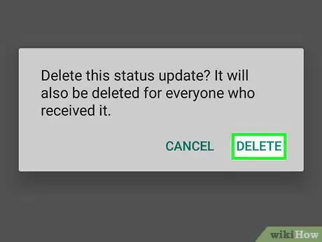 Imagen titulada Change Your Status on WhatsApp Step 15