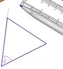 hacer un triángulo equilátero