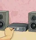 conectar altavoces para sonidos graves