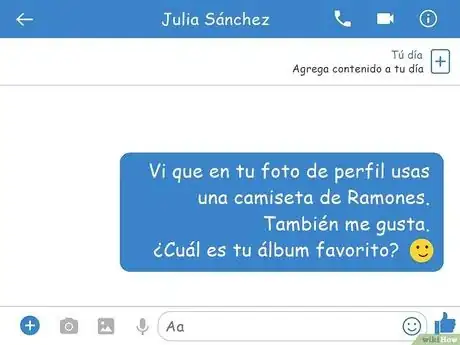 Imagen titulada Chat_with_a_Girl_on_Facebook_Step_4