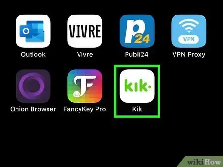 Imagen titulada Send Attachments on Kik Messenger Step 1