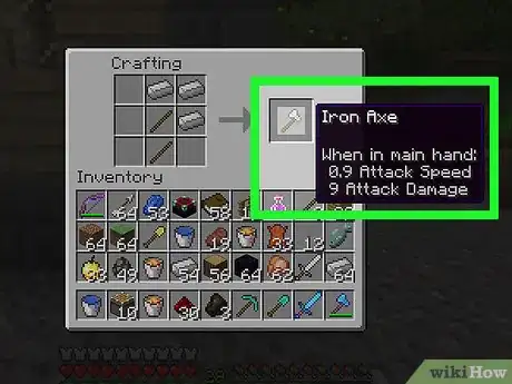 Imagen titulada Make Tools in Minecraft Step 13