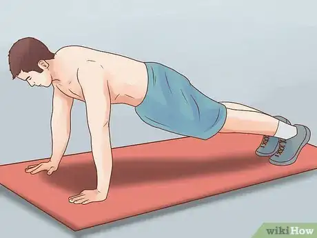Imagen titulada Perform the Plank Exercise Step 1
