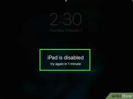 Imagen titulada Unlock an iPad Step 4