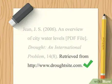Imagen titulada Cite Online PDFs in APA Style Step 10