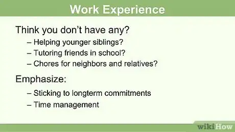 Imagen titulada Create a Resume for a Teenager Step 7