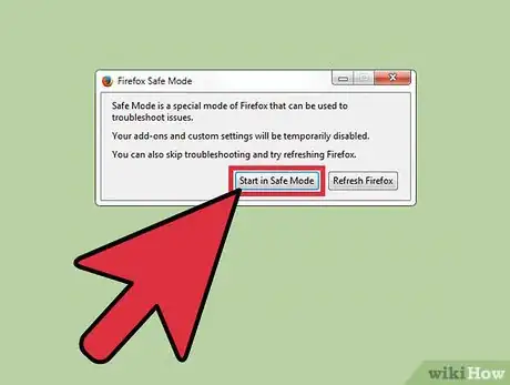 Imagen titulada Get Mozilla Firefox Out of Safe Mode Step 11