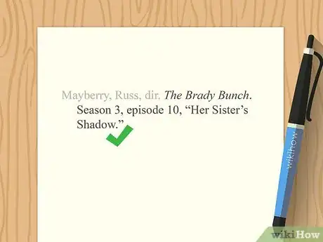 Imagen titulada Cite a TV Episode Step 7