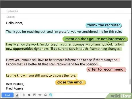 Imagen titulada Respond when a Recruiter Reaches Out Step 3