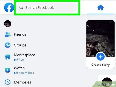 Imagen titulada Find Your Friends On Facebook Step 1