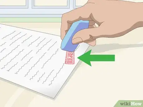 Imagen titulada Remove Ink Stamps from Papers Step 1