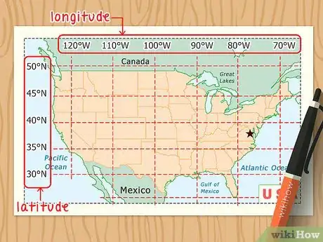 Imagen titulada Read Latitude and Longitude on a Map Step 7