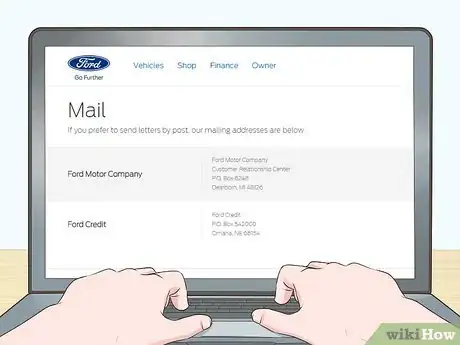 Imagen titulada Contact Ford Motor Company Step 1
