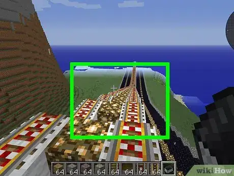 Imagen titulada Make a Minecraft Roller Coaster Step 10