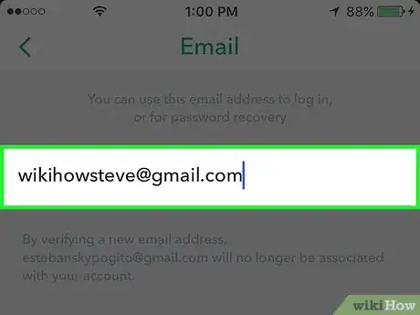 Imagen titulada Change Your Snapchat Email Step 6