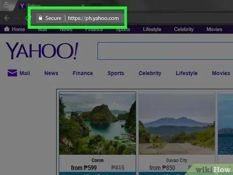 Imagen titulada Change Your Password in Yahoo Step 1