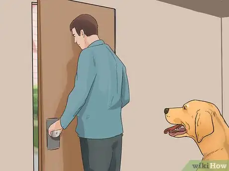 Imagen titulada Train Your Dog to Use a Dog Door Step 4