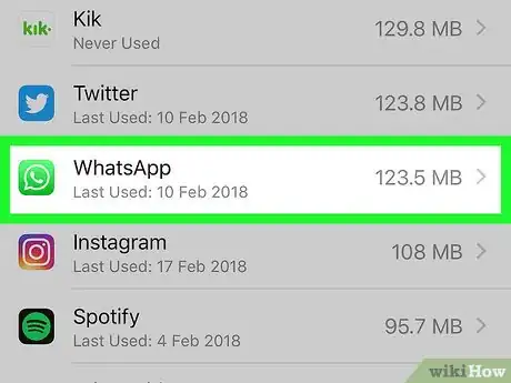 Imagen titulada Uninstall WhatsApp on iPhone or iPad Step 8