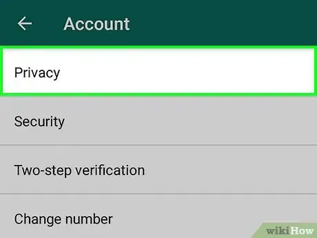 Imagen titulada Unblock Contacts on WhatsApp Step 12