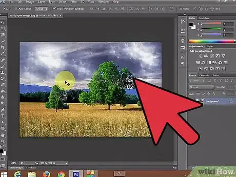 Imagen titulada Make Rain in Photoshop Step 2