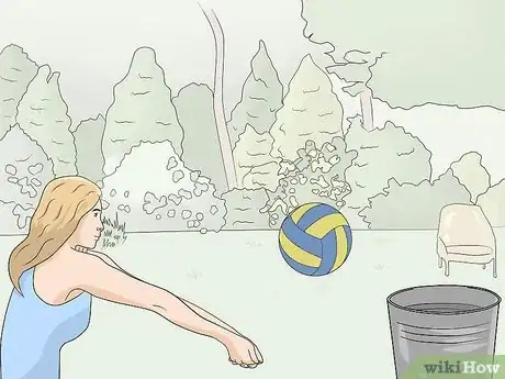 Imagen titulada Practice Volleyball Without a Court or Other People Step 4