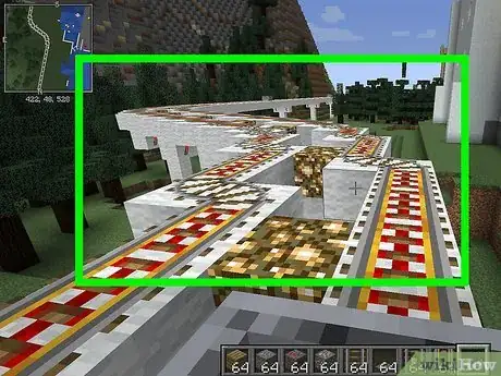 Imagen titulada Make a Minecraft Roller Coaster Step 13