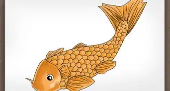 dibujar un pez koi