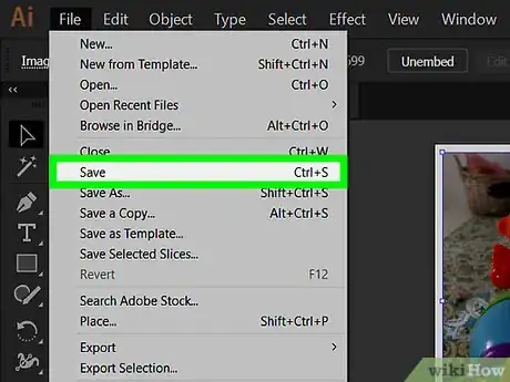 Imagen titulada Add an Image in Illustrator Step 9