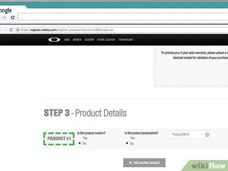 Imagen titulada Register Oakley Sunglasses Step 7