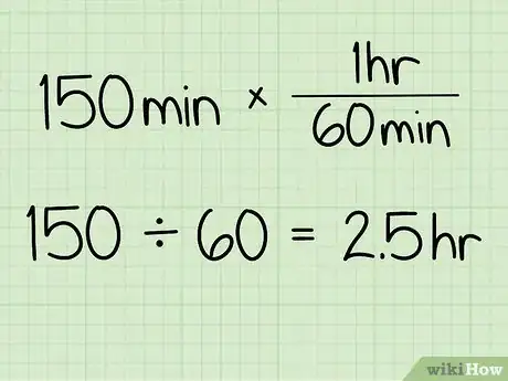 Imagen titulada Convert Minutes to Hours Step 3