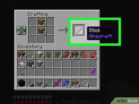 Imagen titulada Make a Fishing Rod in Minecraft Step 33