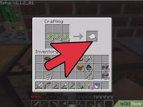 Imagen titulada Make a Bookshelf in Minecraft Step 4