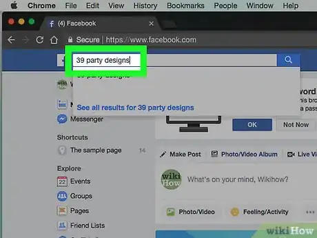 Imagen titulada Rate a Facebook Page Step 15