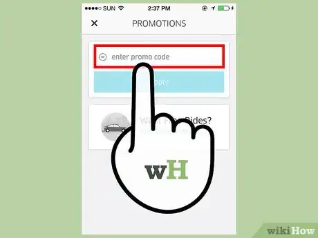 Imagen titulada Earn Uber Credits Step 15