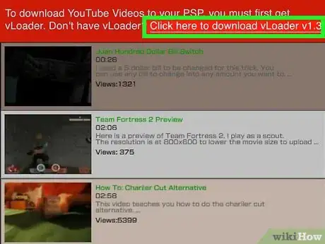 Imagen titulada Download YouTube Videos Straight to Your PSP Without a Computer Step 19
