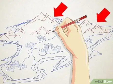 Imagen titulada Draw a Map of an Imaginary Place Step 8