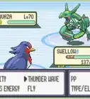 atrapar a Rayquaza en Pokemon esmeralda